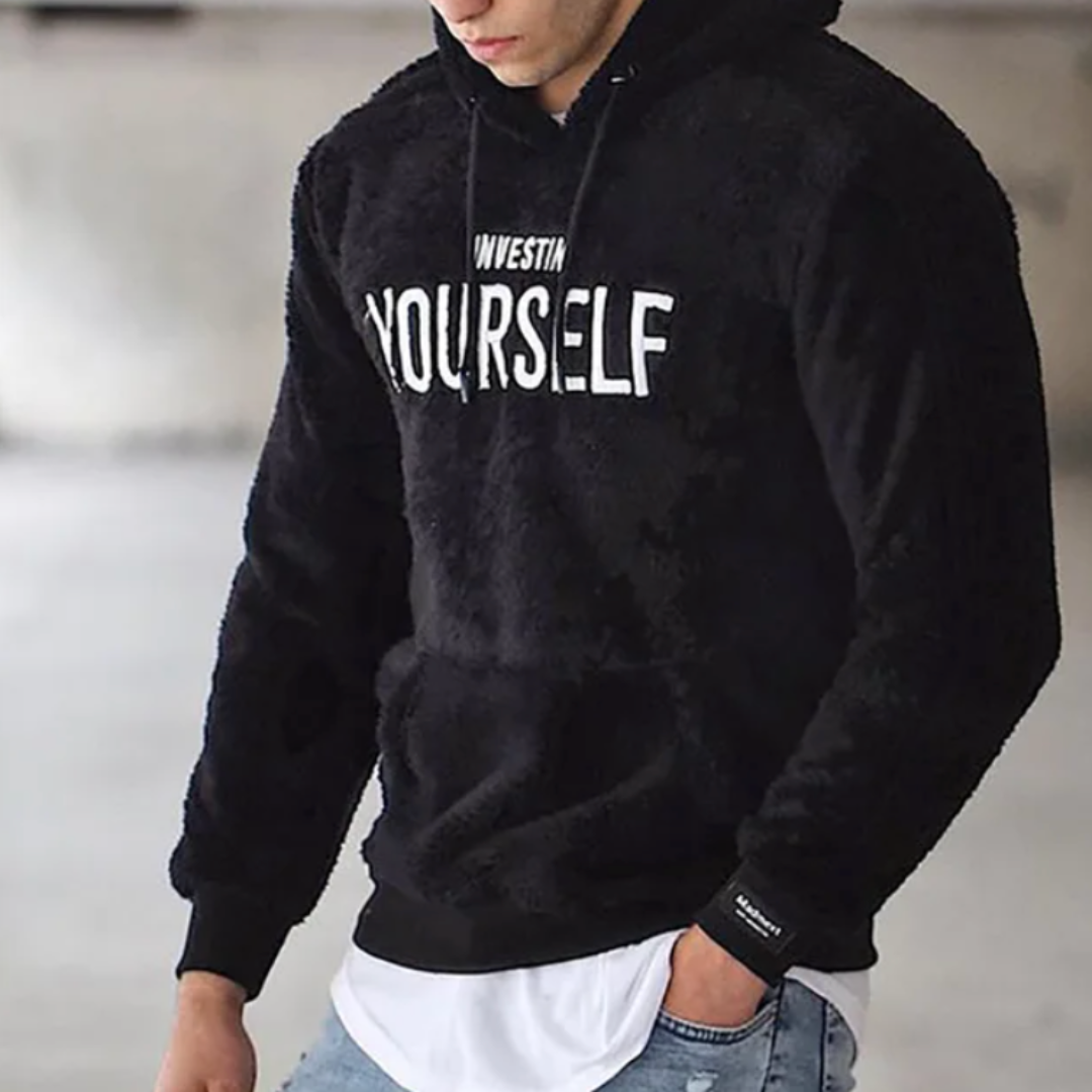 Jeremiah | Herren Lässiger Weich Kapuzenpulli | Warme