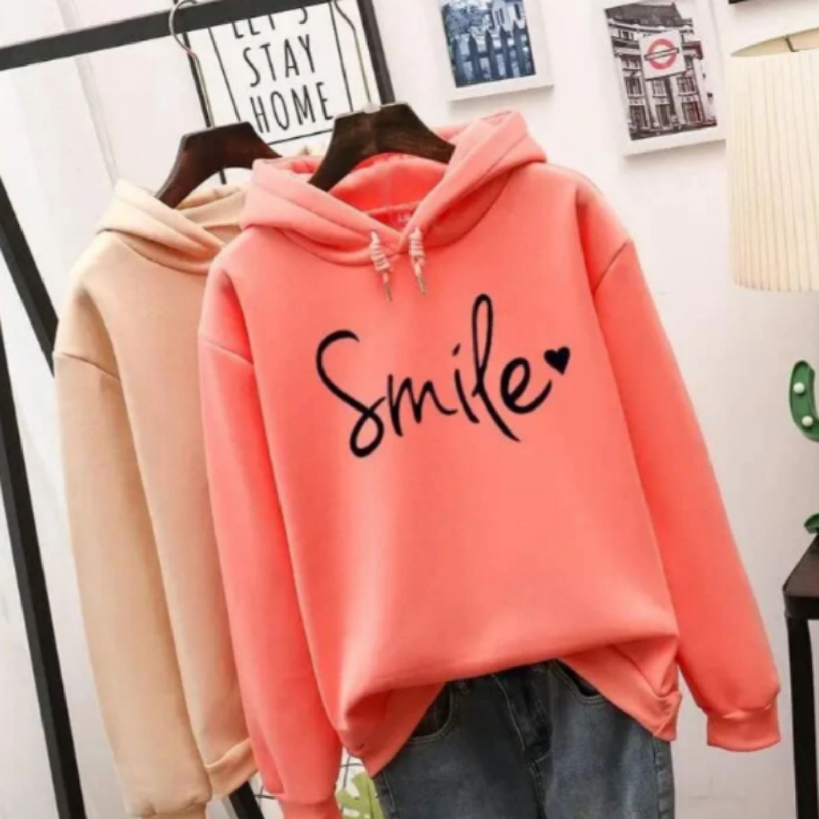 Smile Hoodie für Frauen - Rosalinda