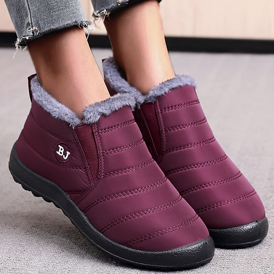 Gefütterte Schneestiefel für Damen