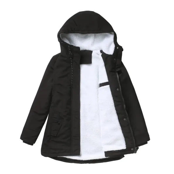 Dahlia | Damen Elegante Kapuzen Jacke | Winter