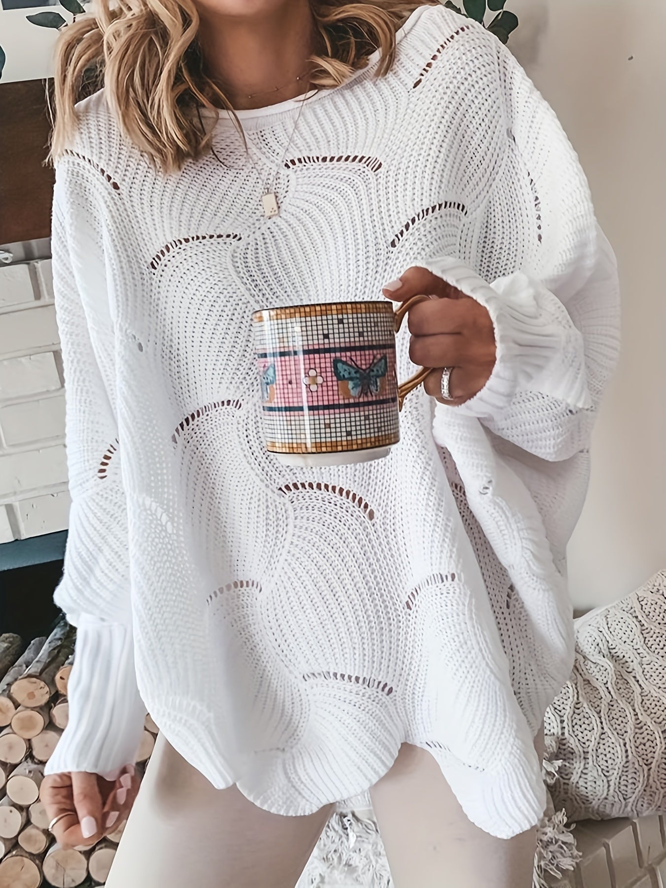 Vienne - Pullover mit Rundhalsausschnitt