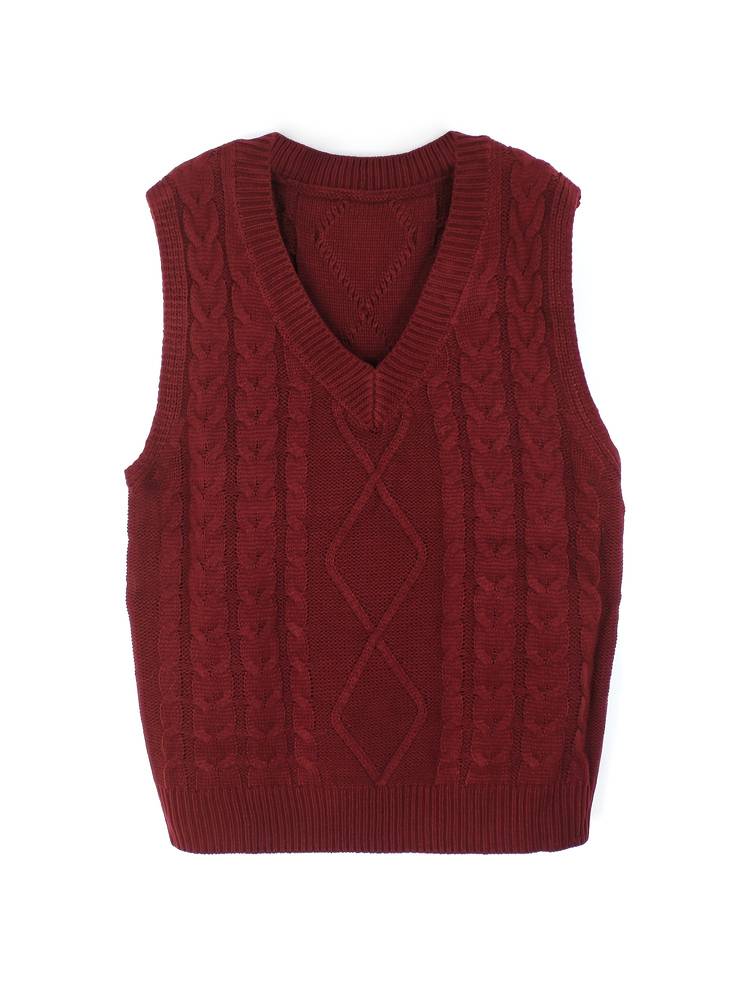Stellar | Damen Klassisch-Schick-Strick Weste | Winter