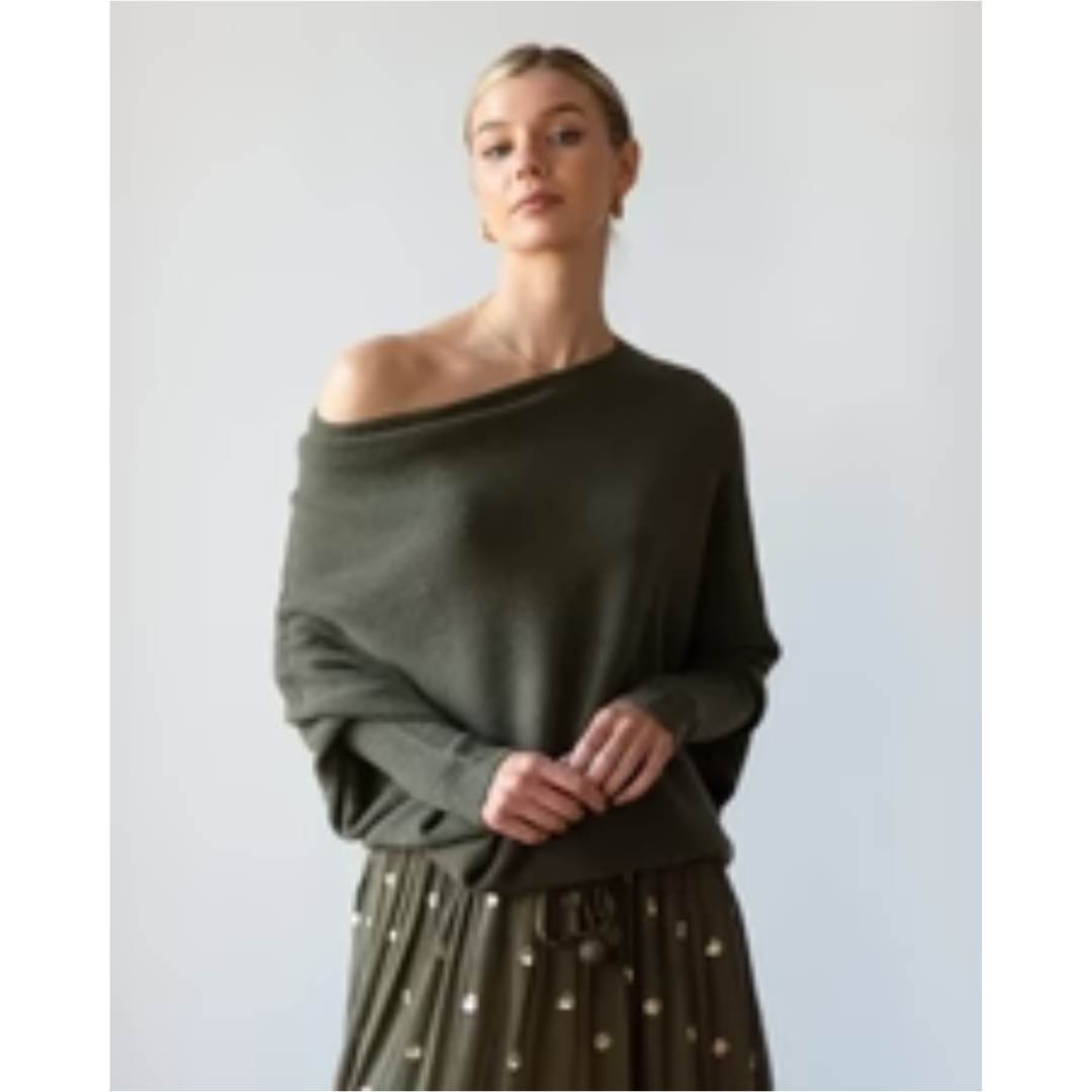 Avilena | Damen Stilvoller Strick Pullover | Warme