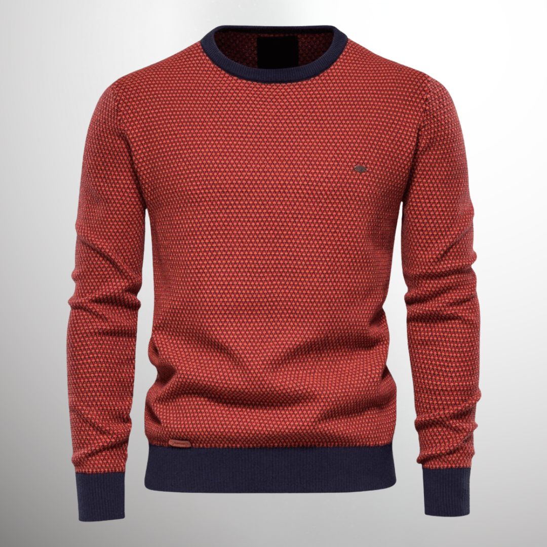Betinon | Herren Lässiger Strick Pullover | Warme