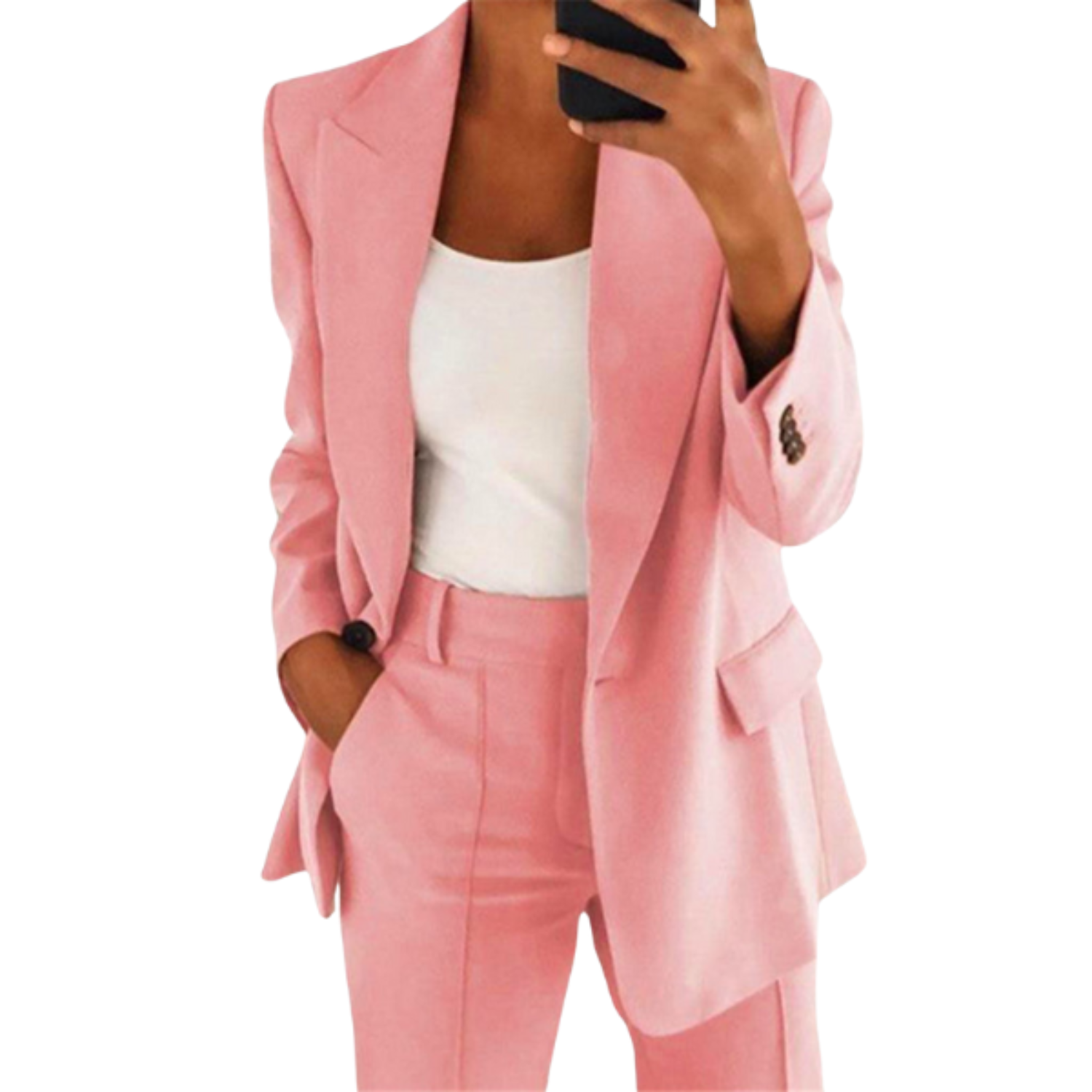 Elegantes Blazer-Set - Stilvolles Jackett und Hose
