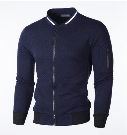 Rocco | Herren Lässiger Reißverschluss Jacke | Warme