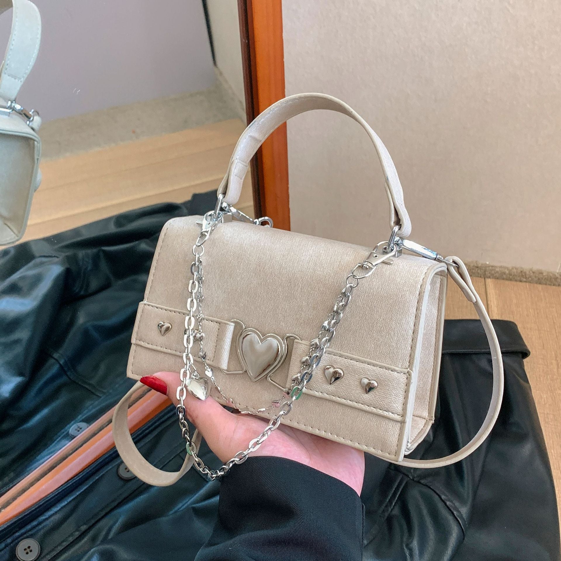 Frauen Mode Liebe Kette Umhängetasche