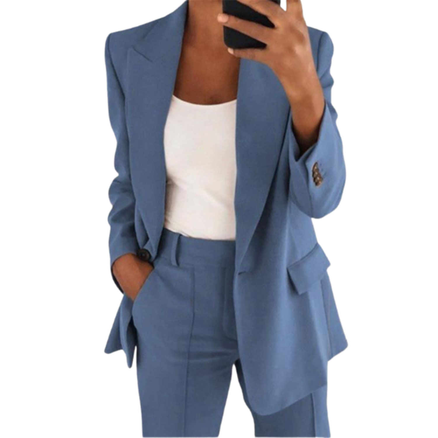 Elegantes Blazer-Set - Stilvolles Jackett und Hose