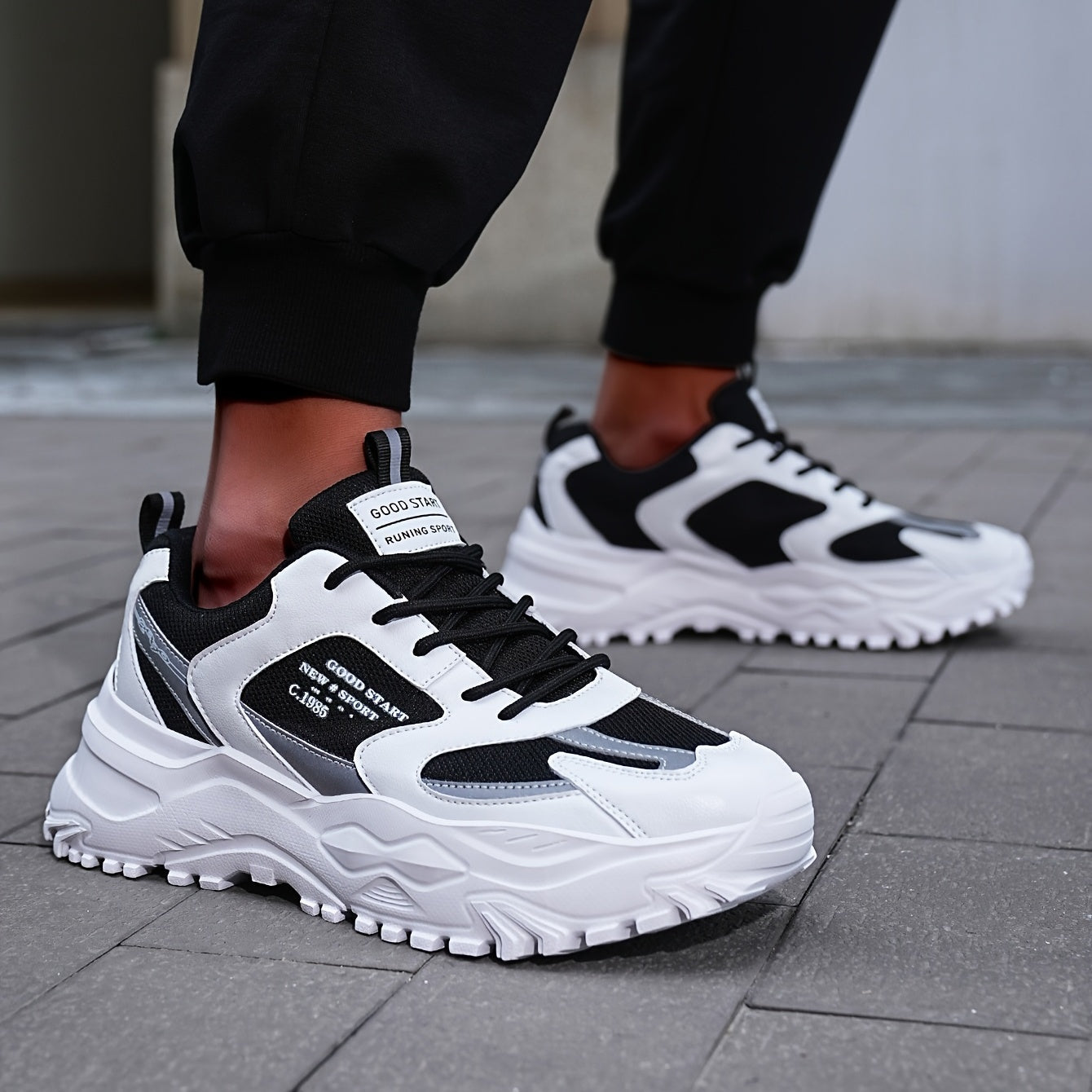 ChunkyStep – Modische Chunky Sneakers für Männer