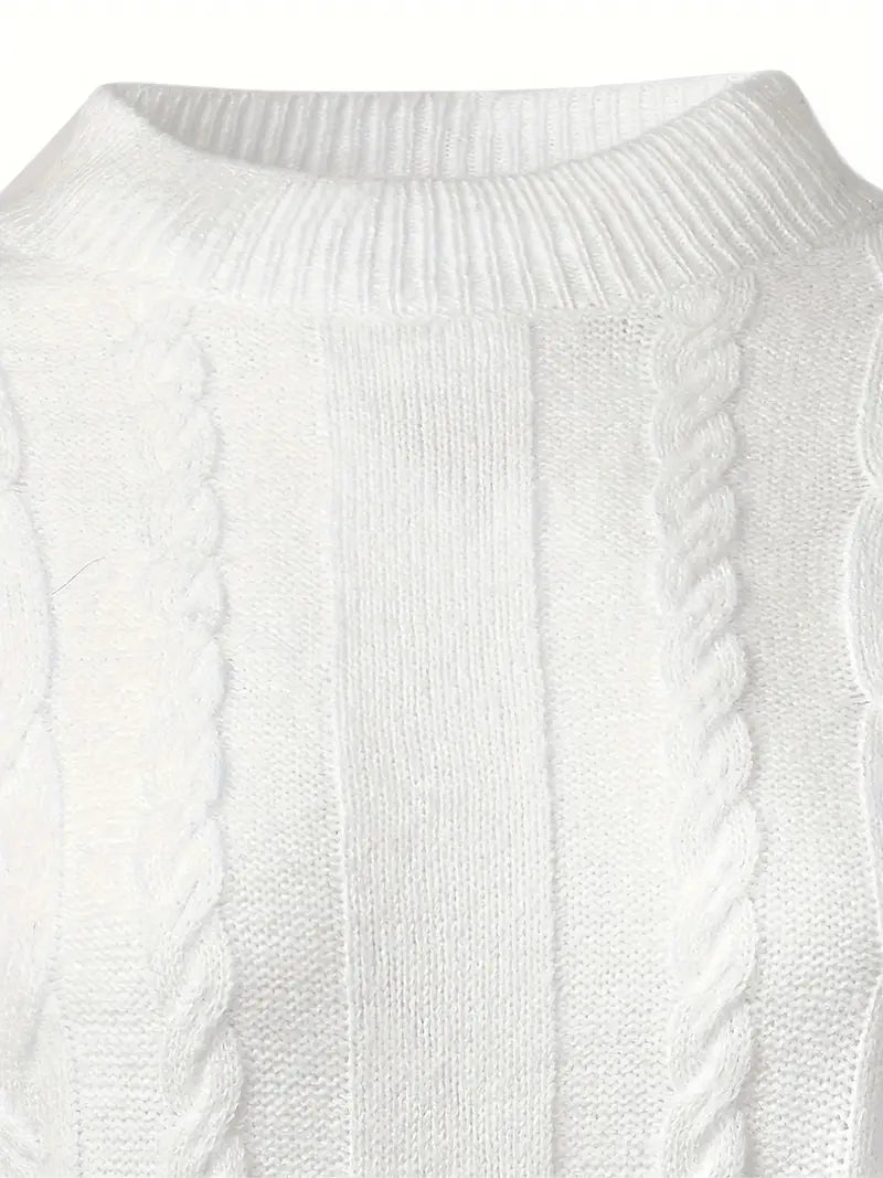 Victoria – Stylischer spitzenpullover