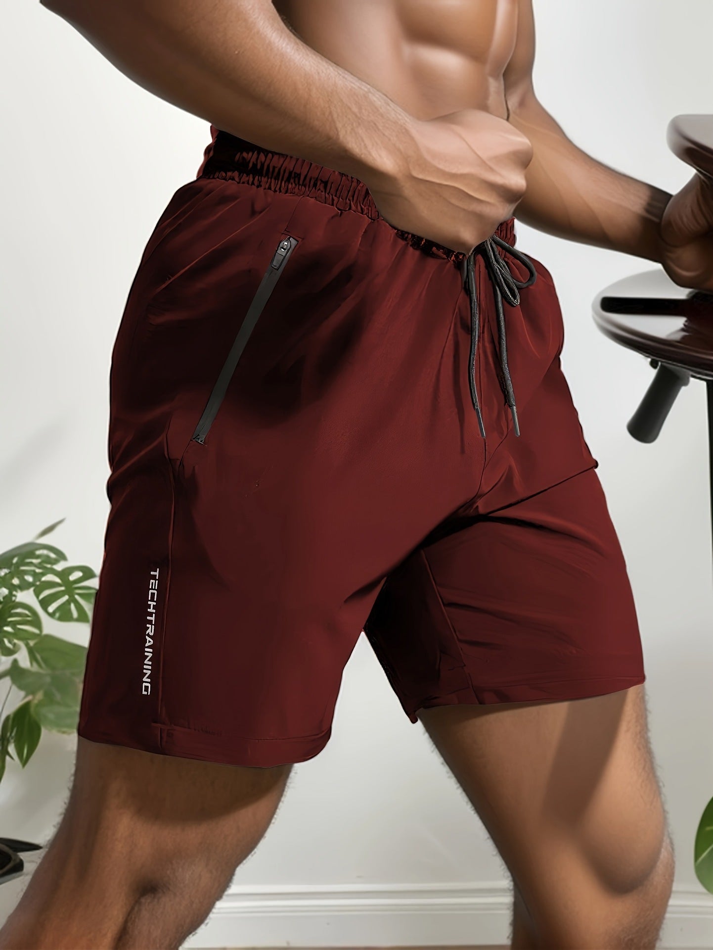 Herren Sport Shorts Atmungsaktiv und Schnell trocknend