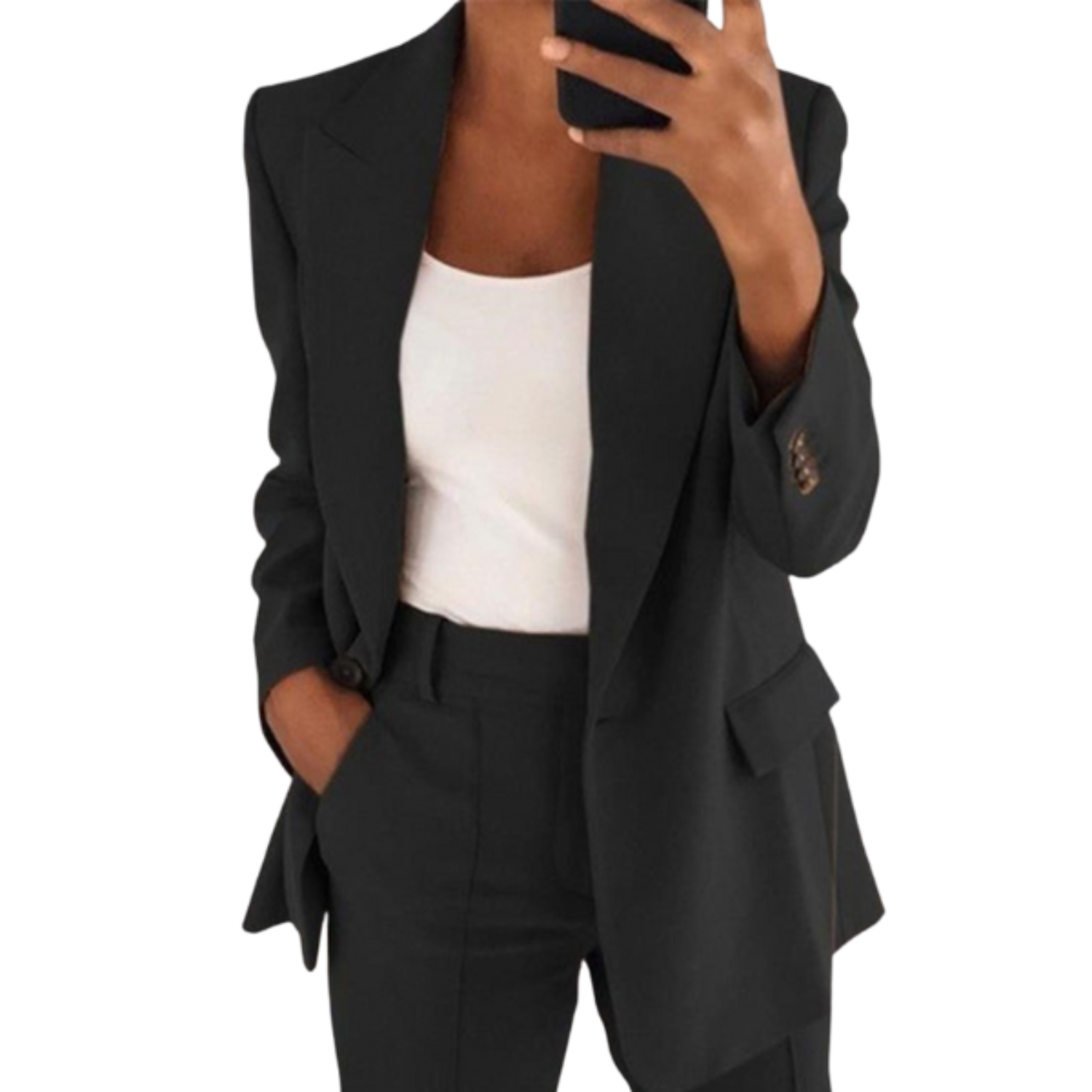 Elegantes Blazer-Set - Stilvolles Jackett und Hose