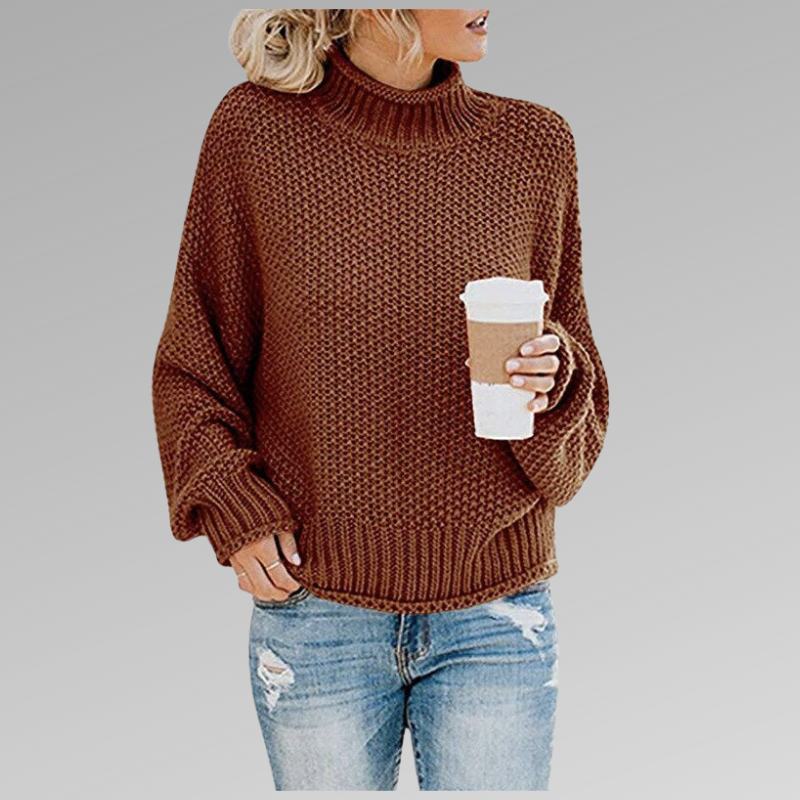 Macey - Strickpullover mit grobem Strick