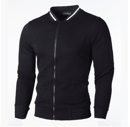 Rocco | Herren Lässiger Reißverschluss Jacke | Warme
