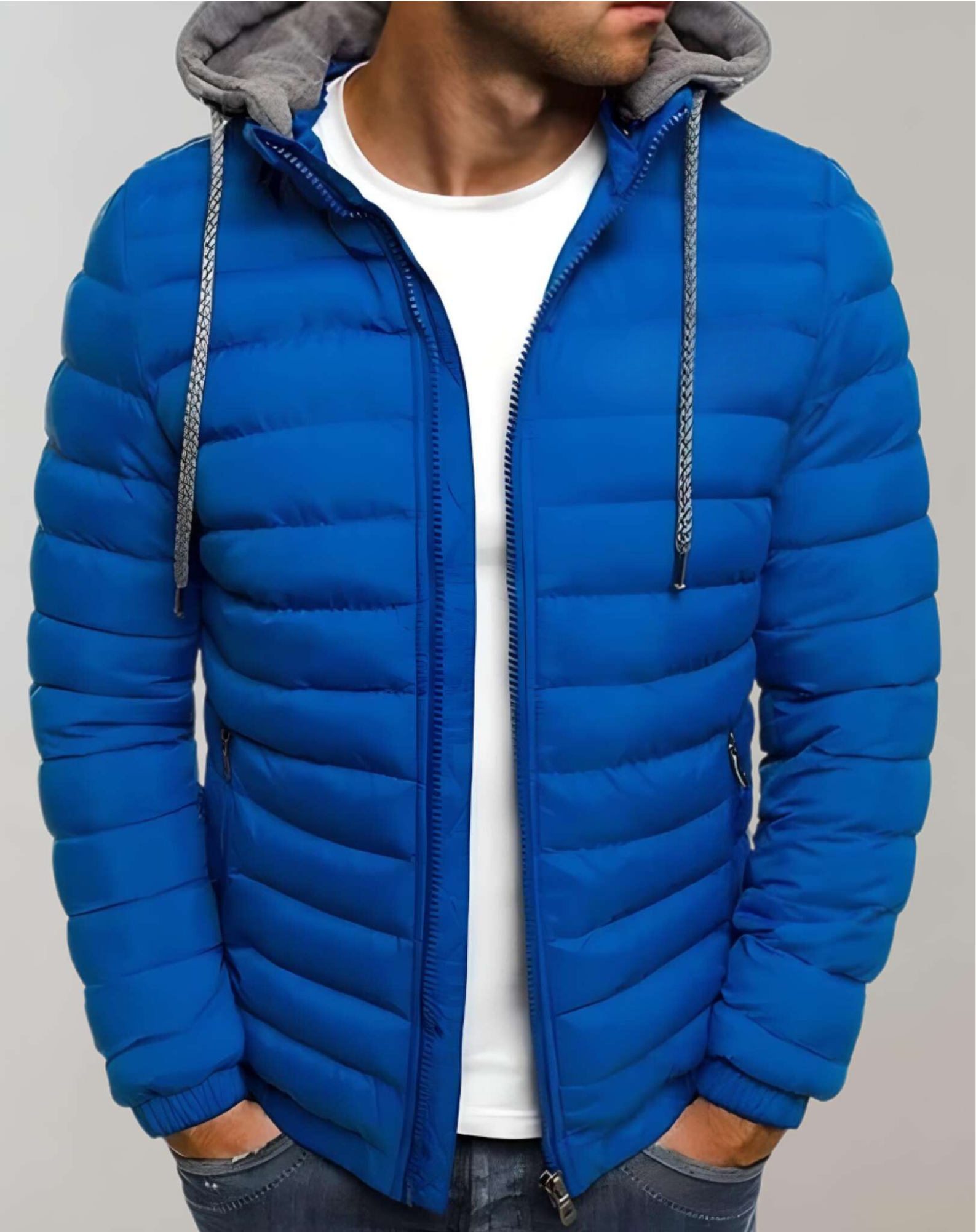 Eiswind - Elegante Winterjacke für Herren mit atmungsaktiver Technologie, die Komfort und Stil vereint