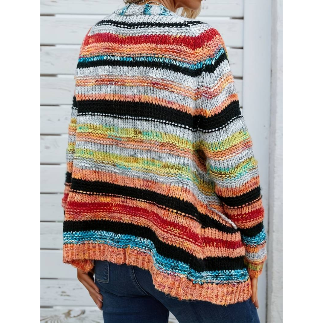 Jessie | Damen Bunte Strickjacken | Lässig