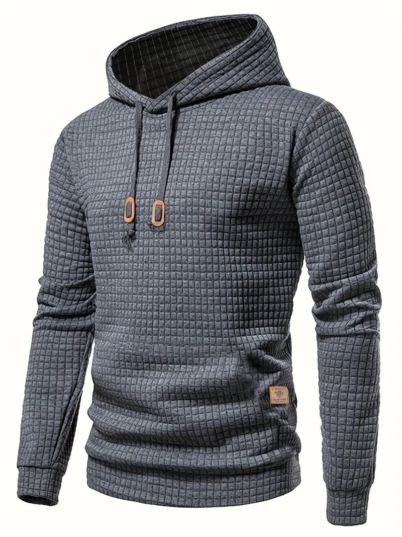 Moon | Herren Elegantes Winter  Kapuzenpulli | Langarm
