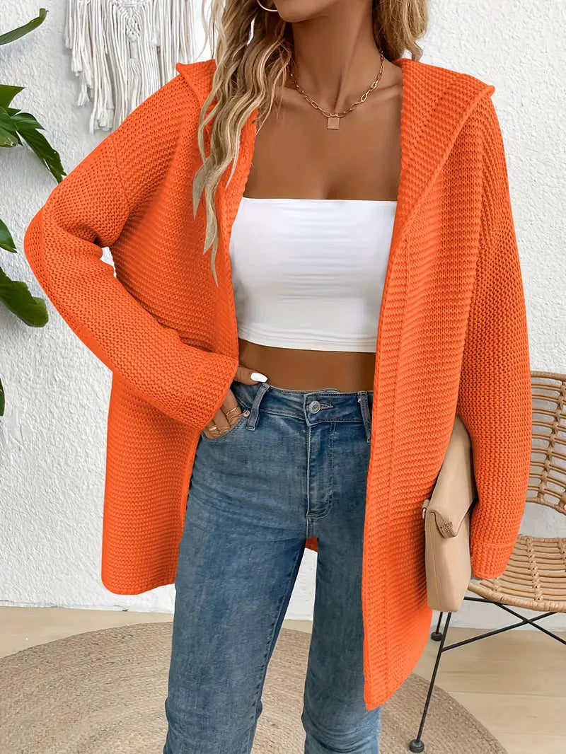 Izzy - Strickjacke mit Kapuze