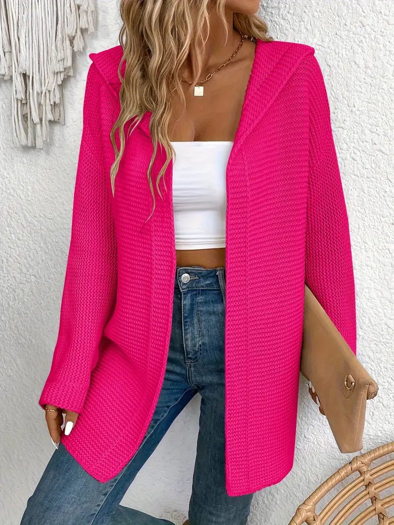 Izzy - Strickjacke mit Kapuze