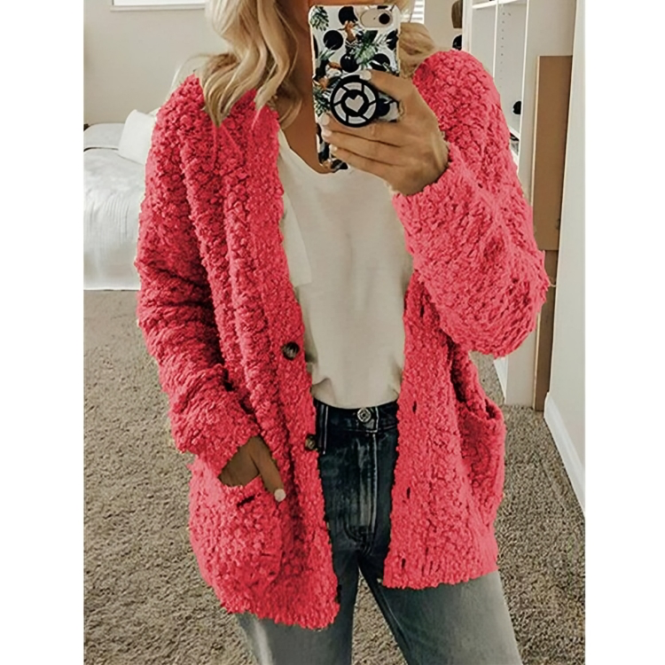 Damen Kuschelige Strickjacke - Claudius
