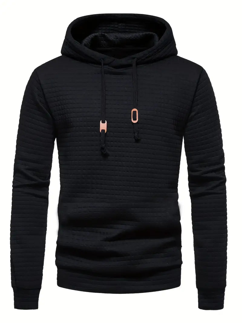 Moon | Herren Elegantes Winter  Kapuzenpulli | Langarm
