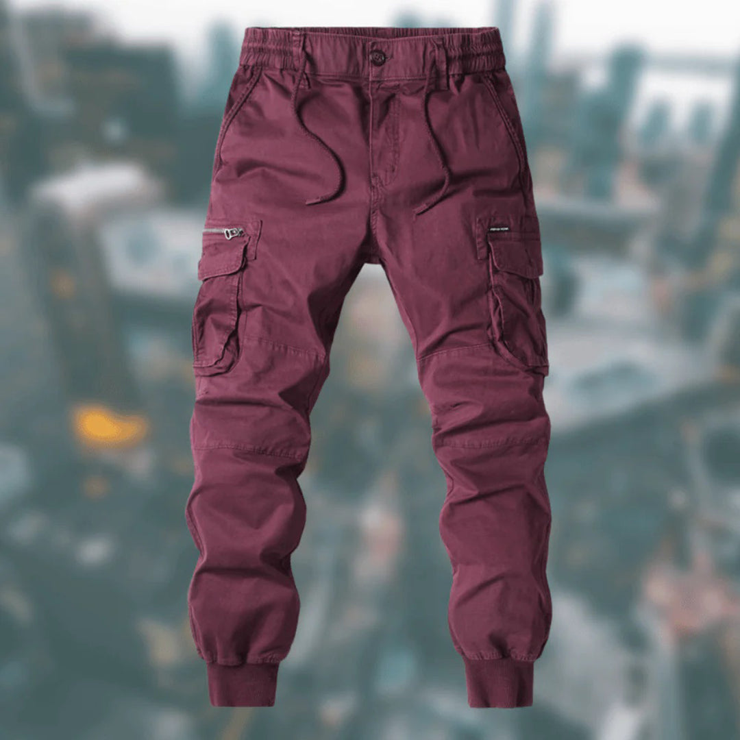 Mauricio  | Herren Cargo Jogger Hosen | Lässig