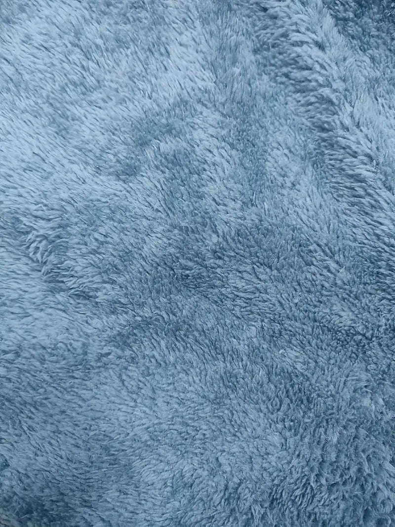 Gwyneth - Gestrickte Plüschjacke mit Kapuze