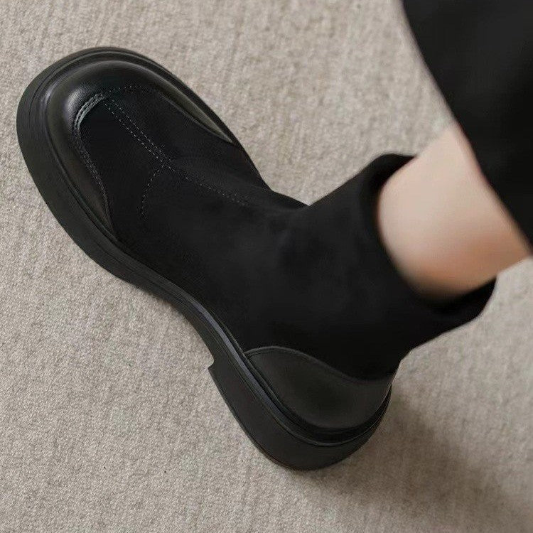Diana | Damen Kurze Stiefel mit dicker Sohle