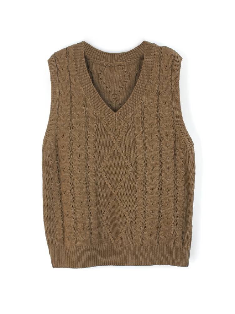 Stellar | Damen Klassisch-Schick-Strick Weste | Winter