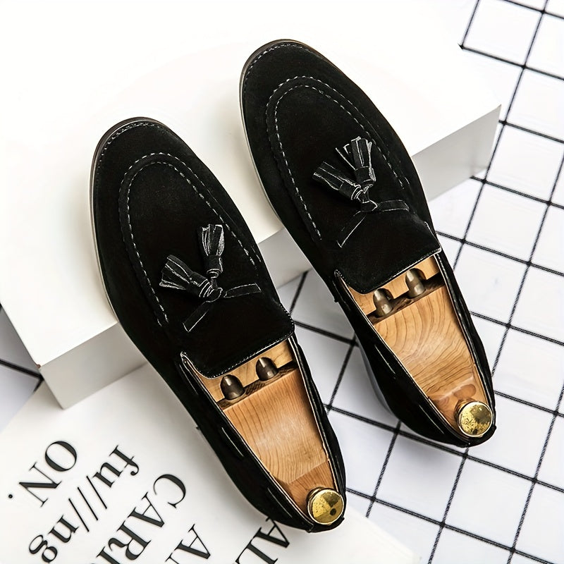 RetroStep – Vintage Loafer aus Wildleder für Männer