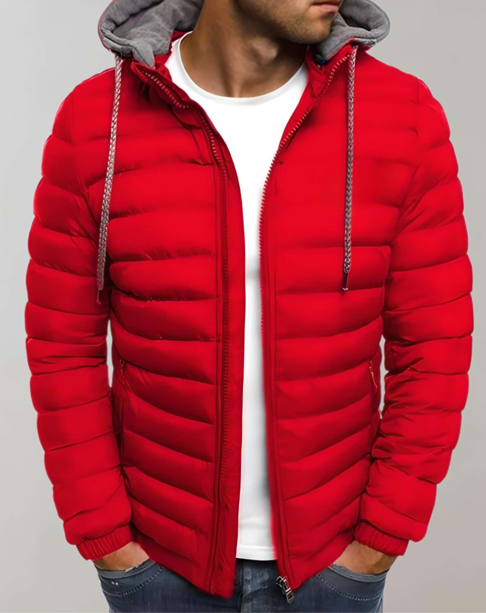 Eiswind - Elegante Winterjacke für Herren mit atmungsaktiver Technologie, die Komfort und Stil vereint