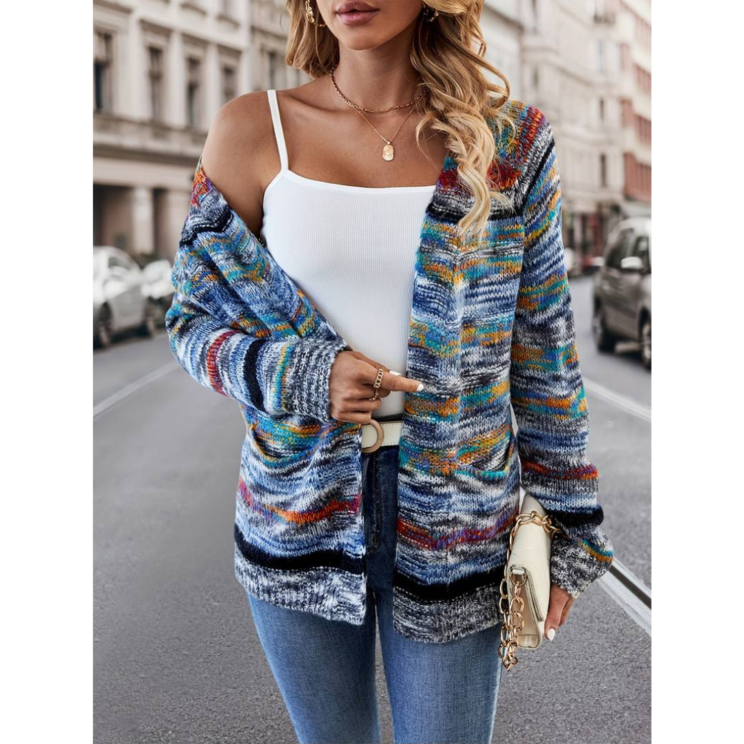 Jessie | Damen Bunte Strickjacken | Lässig
