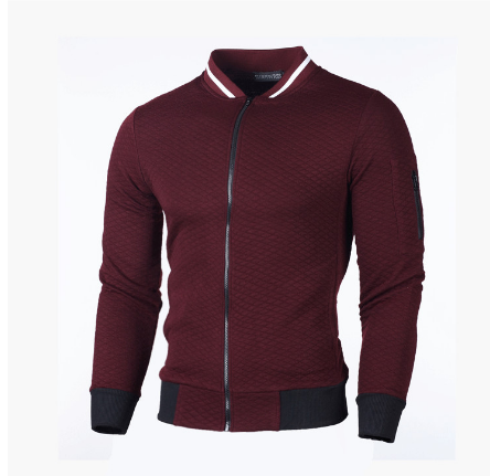 Rocco | Herren Lässiger Reißverschluss Jacke | Warme
