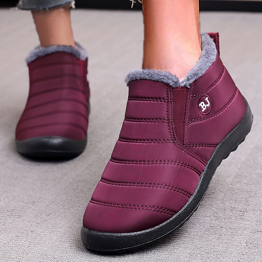 Gefütterte Schneestiefel für Damen