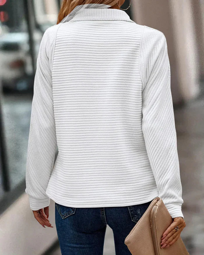 Rachel – Eleganter pullover mit v-ausschnitt für damen