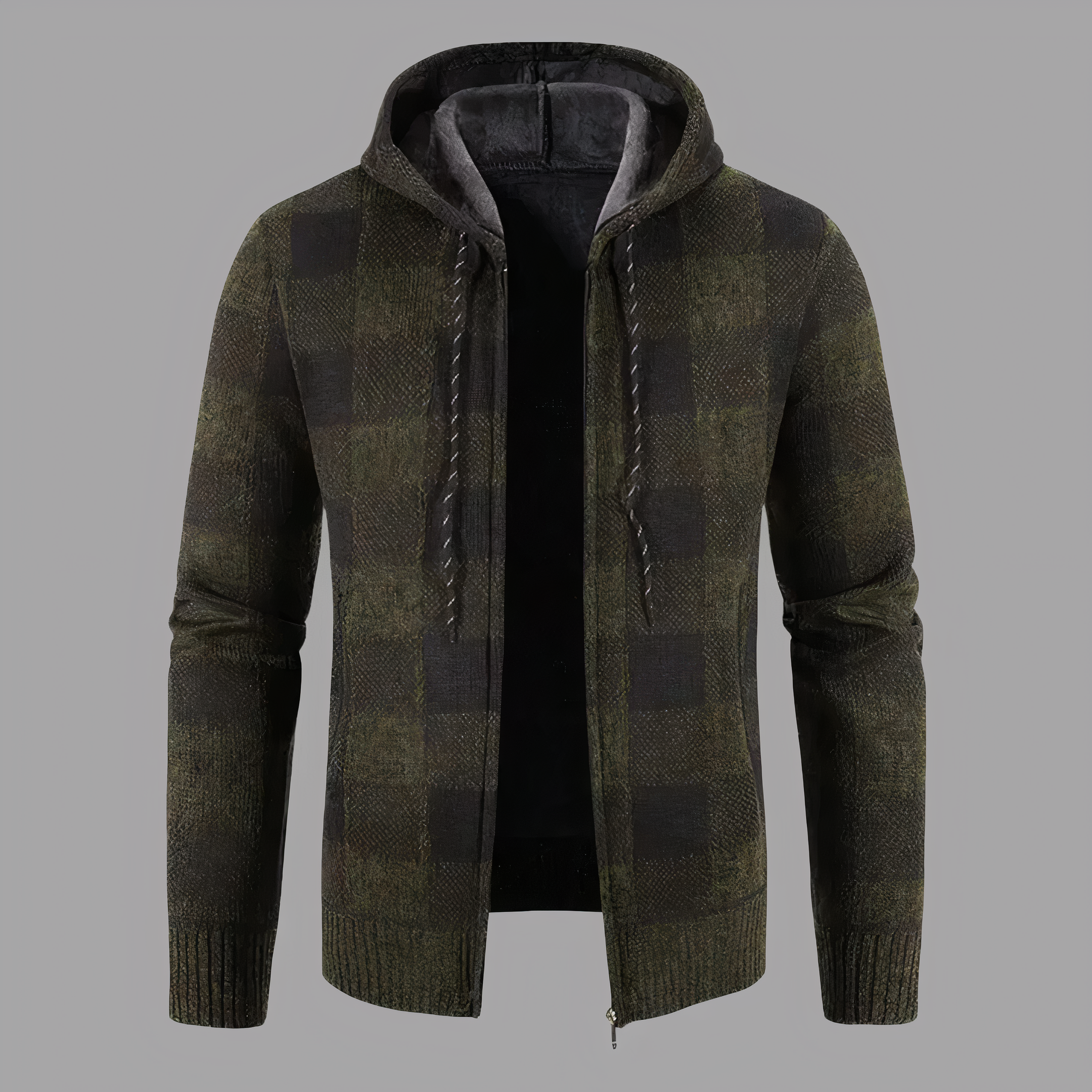 KaroWolke - Lässiger Pullover mit Kapuze