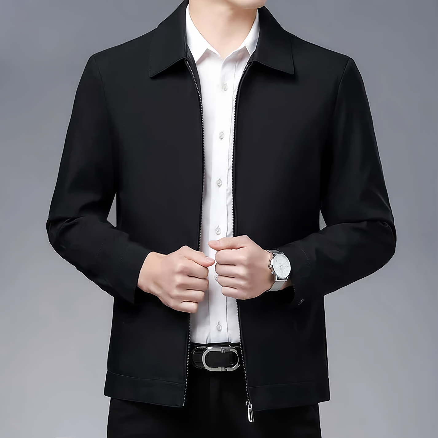 AdelStoff - Italienische Premium-Wollmischung Jacke Einzigartige Eleganz für anspruchsvolle Herren