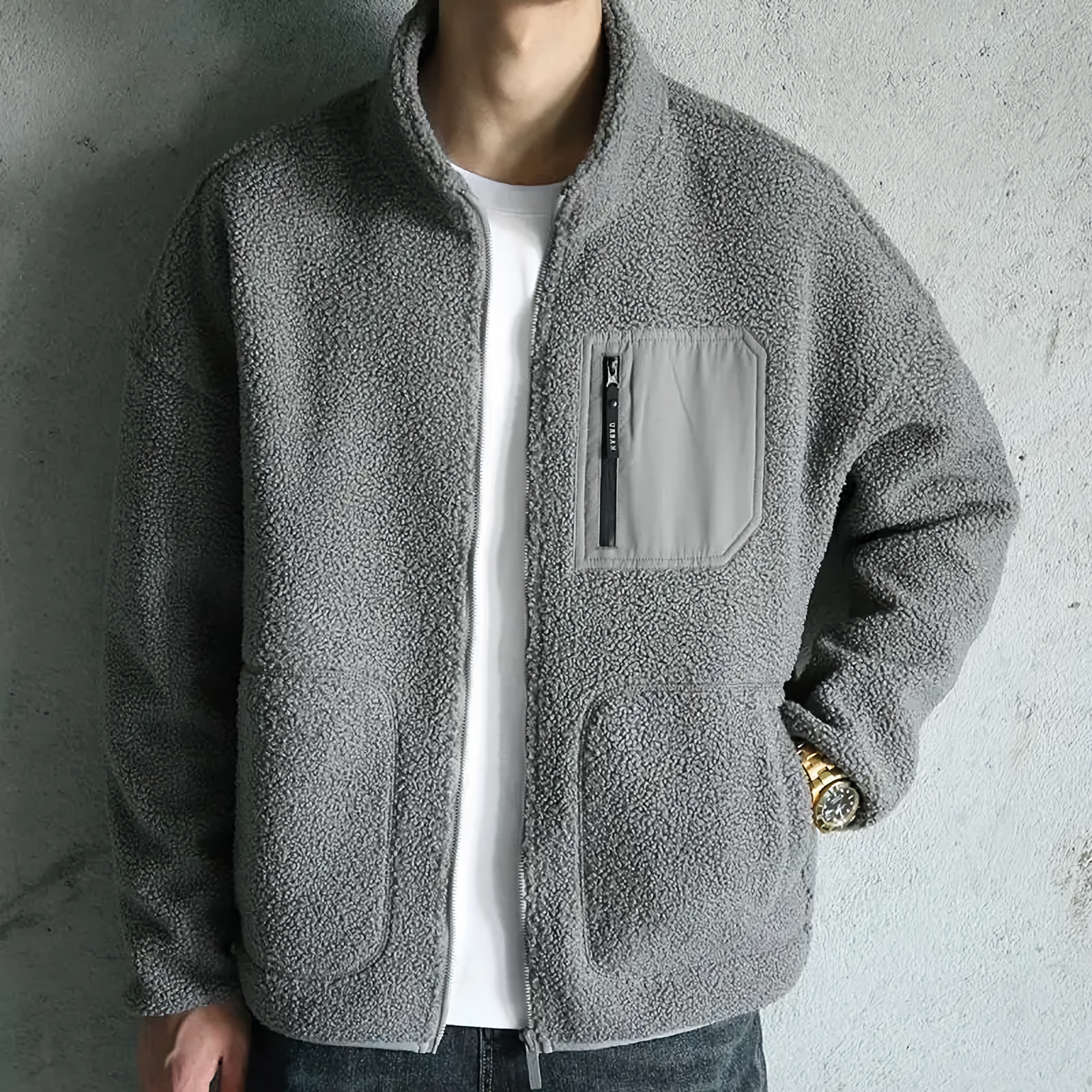 Herren Jacke aus Lammwolle - Fabian