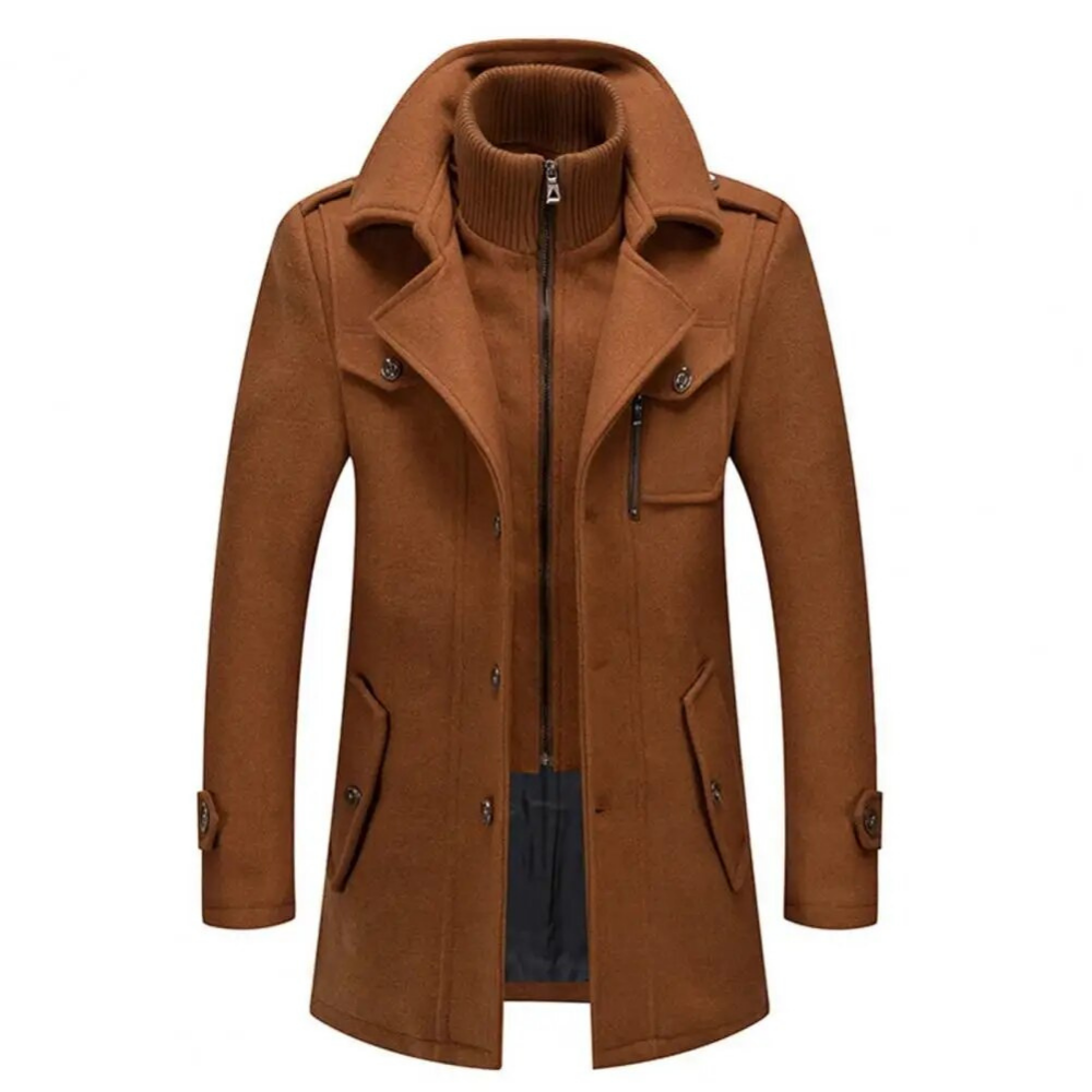 Elegante Herren-Doppelkragenjacke - Cadenza