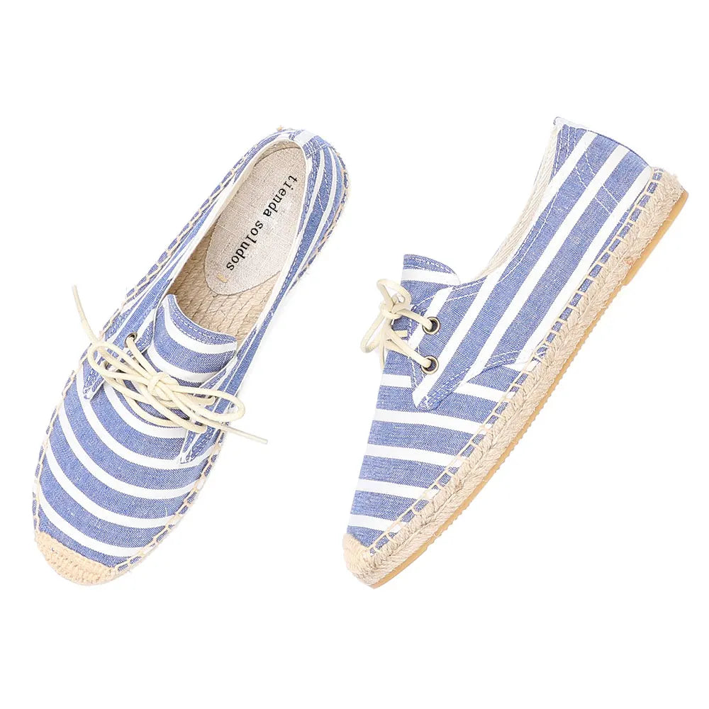 Gestickte Espadrille für Frauen