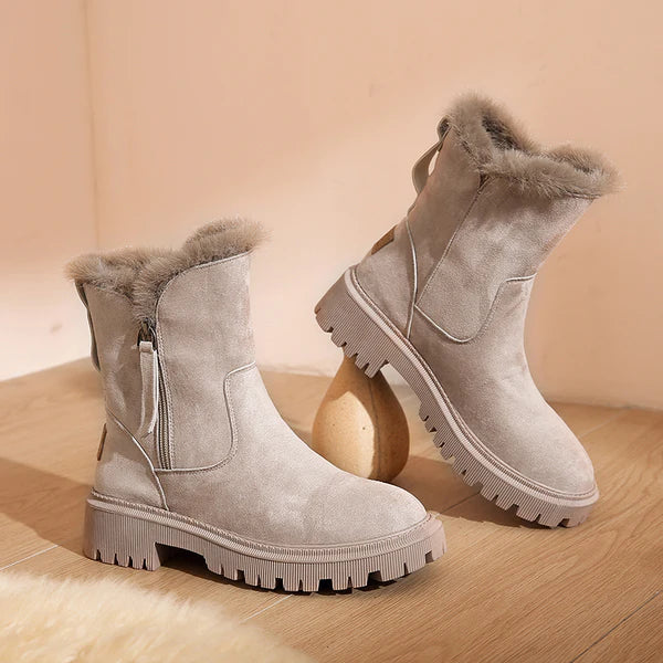 Freyja | Damen Winter Thermo-Knöchel Stiefel | Warme