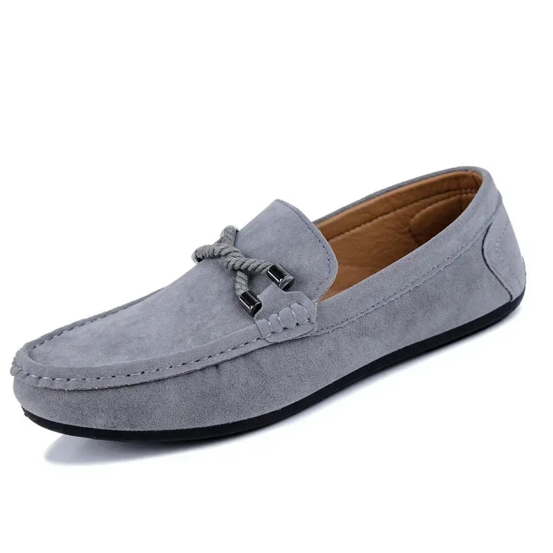 HerrenLoafers – Herren Loafers mit Samtstruktur