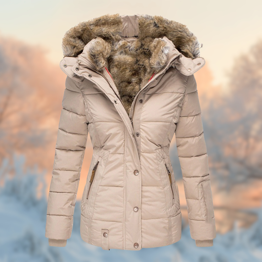 CozyCore – Gepolsterte Jacke mit warmem Plüschfutter für kalte Tage