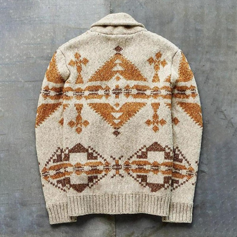 Grayson - Vintage und gemütliche Strickjacke