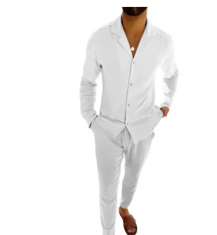 Mathew | Herren Elegantes Sommer Set | Langarm