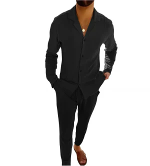 Mathew | Herren Elegantes Sommer Set | Langarm