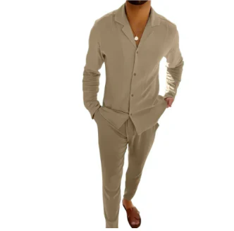 Mathew | Herren Elegantes Sommer Set | Langarm