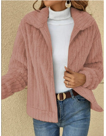 Estelle | Damen Warme Klassiker Jacke | Reißverschluss