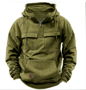 Zaid | Herren Winter Lässige Kapuzenpulli | Warme
