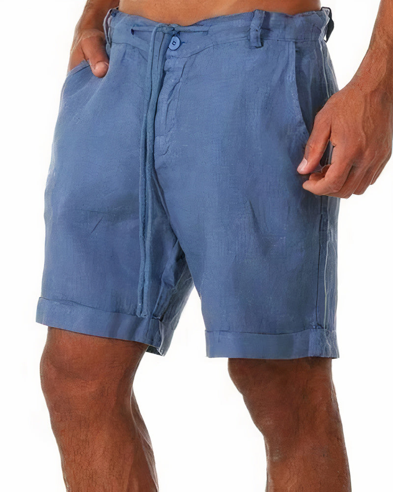 Leinen-Shorts für Männer - Robby
